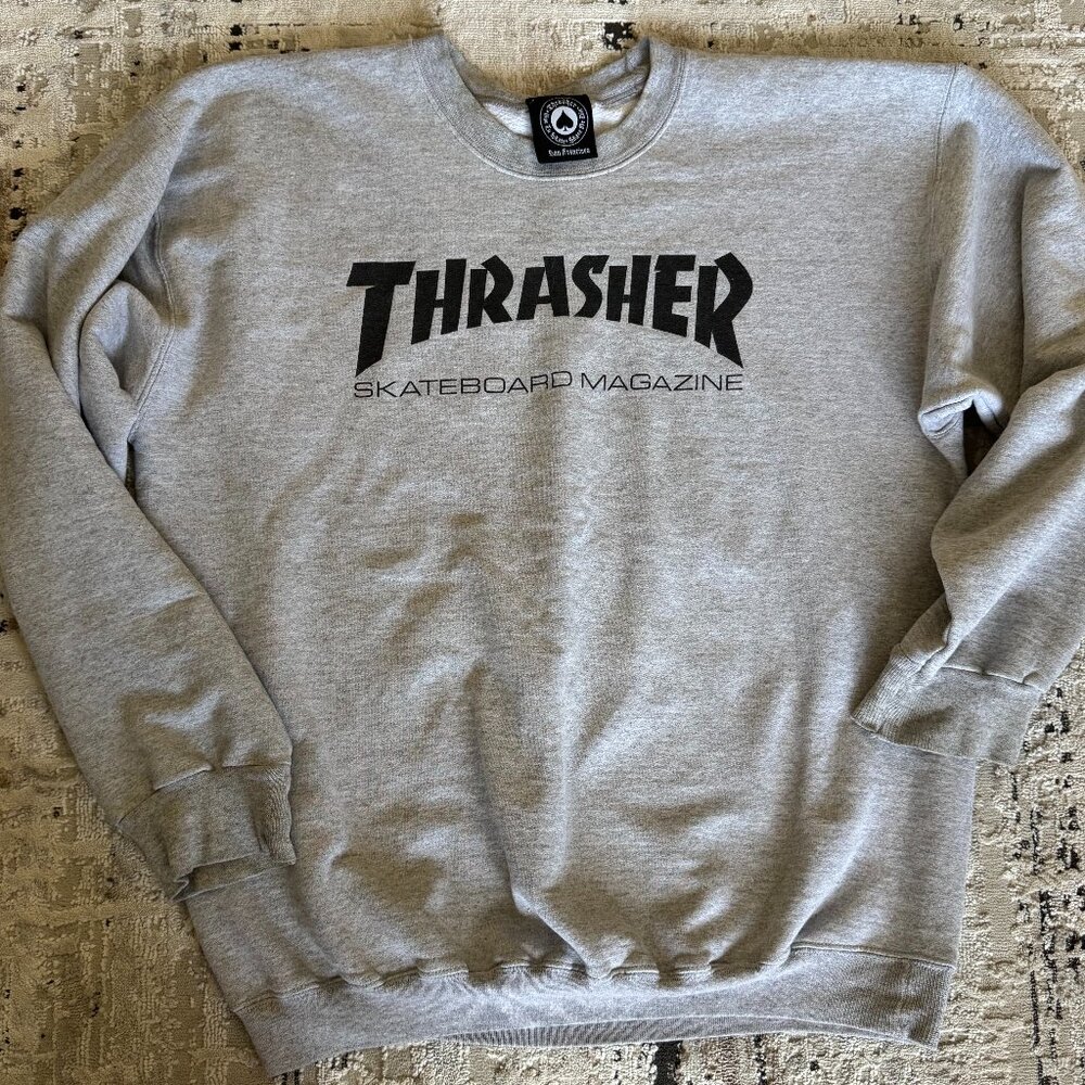 Grey Thrasher Sweater
